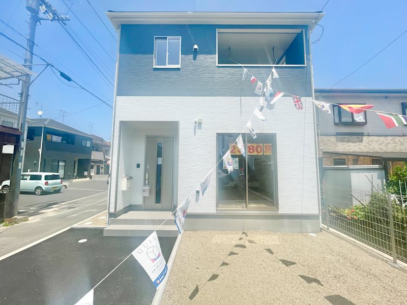 河南町　新築 外観写真